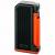 Зажигалка газовая Colibri Monza 1 Matt Black & Anodized Orange 200T008