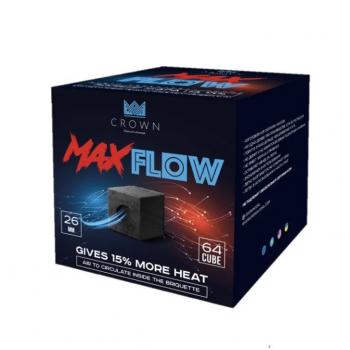 Уголь для кальяна Crown Max Flow (64 куб)