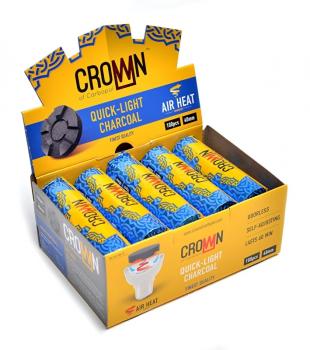 Уголь для кальяна Carbopol Crown (Ø 40 мм)