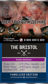 Табак трубочный The Bristol Exotic American (40 г)