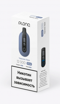 Одноразовый испаритель Plonq Ultra Черника Хвоя