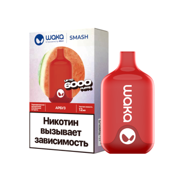 Одноразовый испаритель WAKA Smash Арбуз