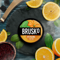 Кальянная смесь Brusko Апельсин с Мятой (50 г)