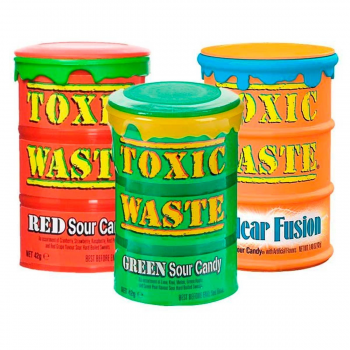 Леденцы Toxic Waste в ассортименте (42 г)