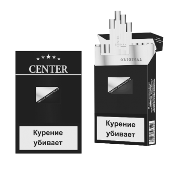 Сигареты Center Ultra Slim Black