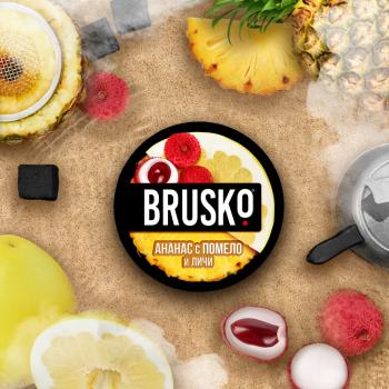 Кальянная смесь Brusko Ананас с Помело и Личи (50 г)