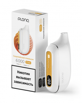 Одноразовый испаритель Plonq Max Сицилийский Апельсин