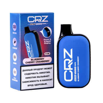 Одноразовый испаритель CRAZYVAPE Черника Вишня Клюква