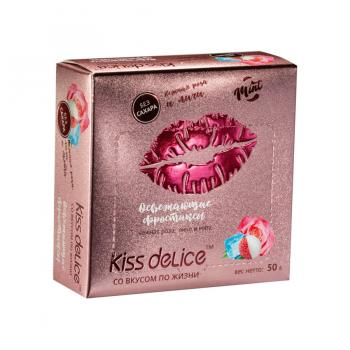 Фростиксы Kiss Delice Роза, Личи, Мята