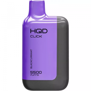 Одноразовый испаритель HQD CLICK Черная Смородина