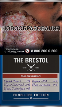 Табак трубочный The Bristol Rum Cavendish (40 г)