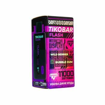 Одноразовый испаритель TIKOBAR FLASH Жвачка Дикие Ягоды