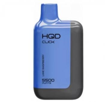Одноразовый испаритель HQD CLICK Лайм и Малина