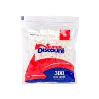 Фильтры для самокруток Super Discont Slim (6 мм/300 шт)