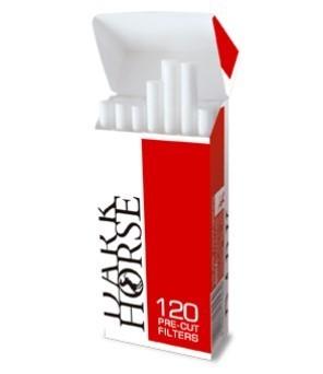 Фильтры для самокруток Dark Horse Pre-Cut Extra Slim (5.7 мм/120 шт)
