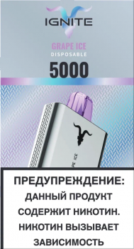 Одноразовый испаритель IGNITE Ледяной Виноград