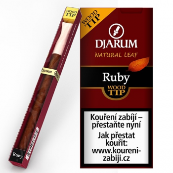 Сигариллы Djarum Ruby Wood tip ( 5 шт)
