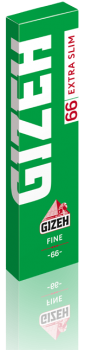 Бумага сигаретная Gizeh Green Extra Slim (66 шт)