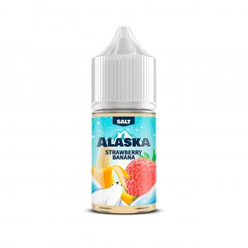 Жидкость Alaska Strawberry Banana Salt (20 мг/30 мл)