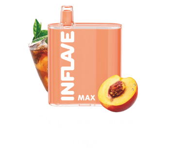 Одноразовый испаритель INFLAVE MAX Персиковый Чай