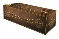 Гильзы сигаретные Invictus Brown Tubes Gold Ring (200 шт)