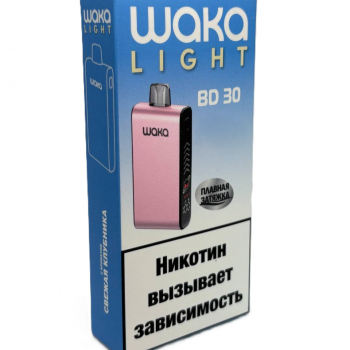 Одноразовый испаритель WAKA Light DM Клубника Киви