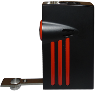 Зажигалка Lotus Orion Black Matte & Red L5200