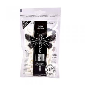 Фильтры для самокруток Libella Slim Black (6 мм/200 шт)