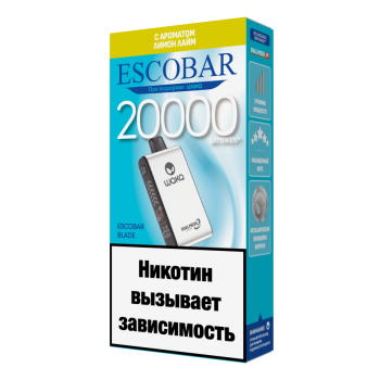 Одноразовый испаритель ESCOBAR BLADE Лимон Лайм