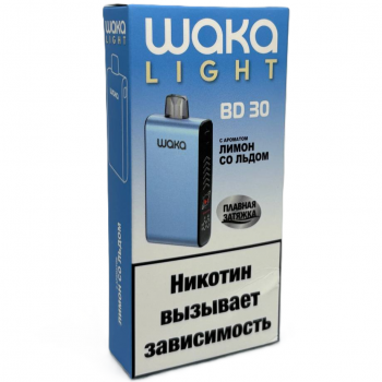 Одноразовый испаритель WAKA Light DM Ледяной Лимон