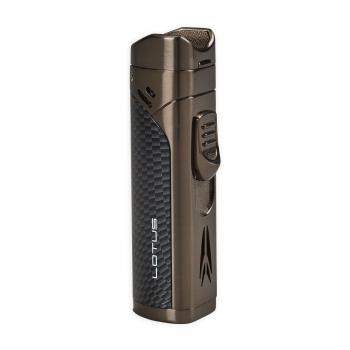 Зажигалка Lotus 7230 Monarch Gunmetal Carbon Fiber