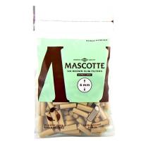 Фильтры для самокруток Mascotte Slim Extra Long Brown (6 мм/120 шт)