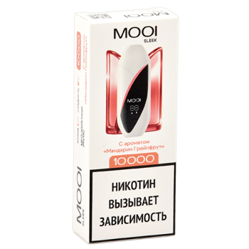 Одноразовый испаритель MOOI Sleek Мандарин Грейпфрут