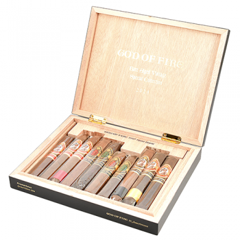 Набор сигар God of Fire KKP Never Back Down Special Reserve Set (10 шт)