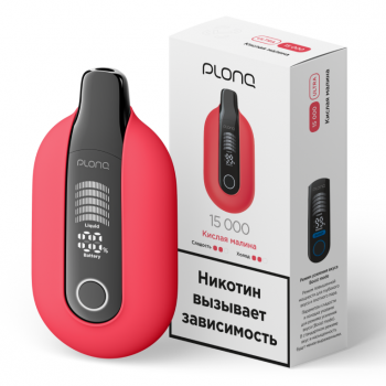 Одноразовый испаритель Plonq Ultra Кислая Малина