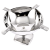 Пепельница сигарная Aficionado Standing & Raised (Silver)