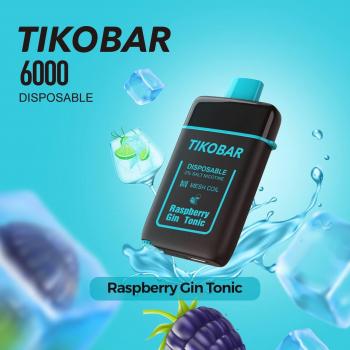 Одноразовый испаритель TIKOBAR Малиновый Джин Тоник