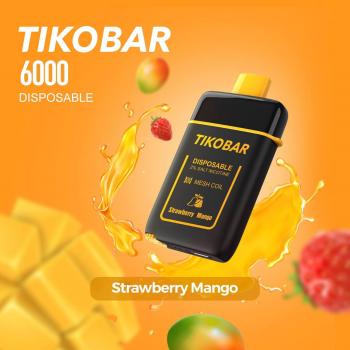 Одноразовый испаритель TIKOBAR Клубника Манго