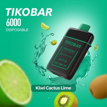 Одноразовый испаритель TIKOBAR Киви Кактус Лайм