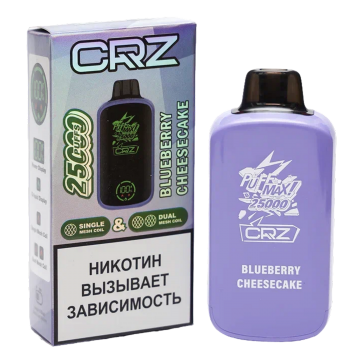 Одноразовый испаритель CRAZYVAPE Черничный Чизкейк