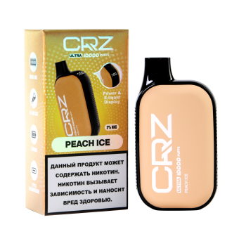Одноразовый испаритель CRAZYVAPE Персик со Льдом