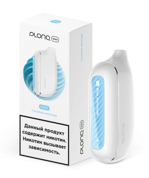 Одноразовый испаритель Plonq Max Голубой Лимонад