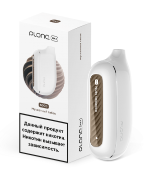 Одноразовый испаритель Plonq Max Мускатный Табак