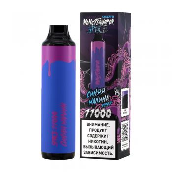 Одноразовый испаритель MONSTER VAPOR Синяя Малина