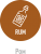 Табак сигаретный American Blend Rum (40 г)
