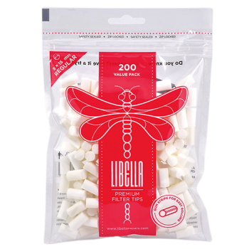 Фильтры для самокруток Libella Regular Red (8 мм/200 шт)