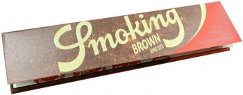 Бумага сигаретная Smoking King Size Brown (33 шт)