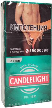 Сигариллы Candlelight Filter Green Menthol (10 шт)