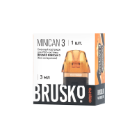 Сменный картридж Brusko Minican 3 оранжевый (1 шт)