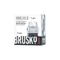 Сменный картридж Brusko Minican 3 прозрачный (1 шт)